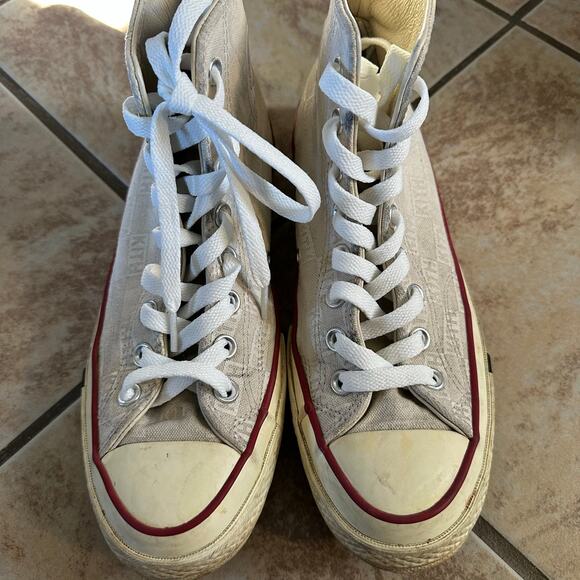 Converse Kith x Chuck 70 High Tops White Monogram Unisex Men 7 Womens 9 Sneakers - Picture 5 of 15